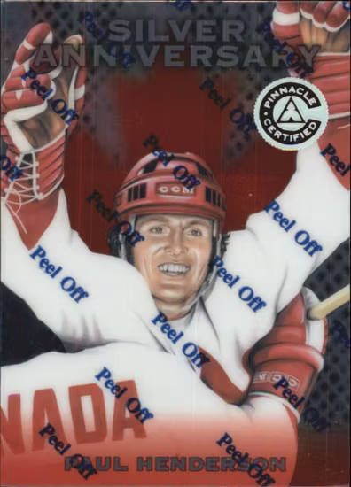 1997-98 Pinnacle Certified Summit Silver #S3 Paul Henderson (40-381x4-CANADA)
