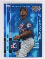 2003 Leaf Certified Materials Mirror Blue #247 Terrmel Sledge NG (30-391x5-MLBPADRES)