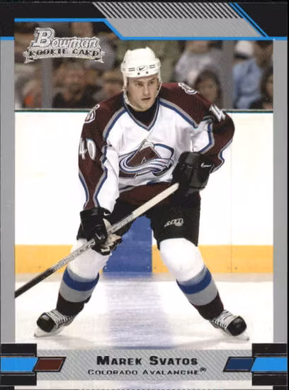 2003-04 Bowman #115 Marek Svatos RC (12-407x7-AVALANCHE) (2)