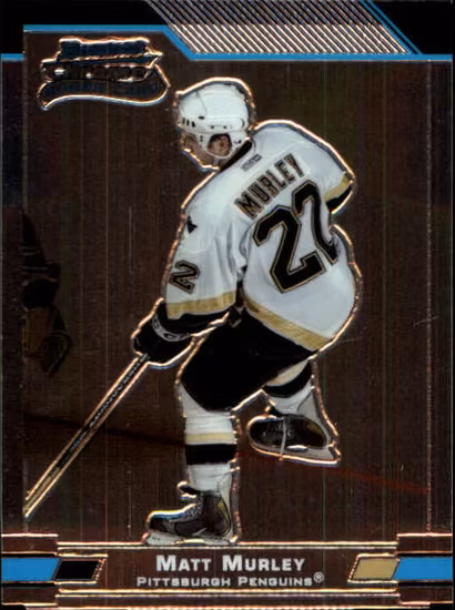 2003-04 Bowman Chrome #132 Matt Murley RC (10-396x7-PENGUINS) (2)