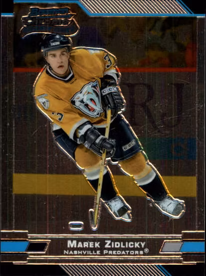 2003-04 Bowman Chrome #139 Marek Zidlicky RC (12-397x7-PREDATORS)