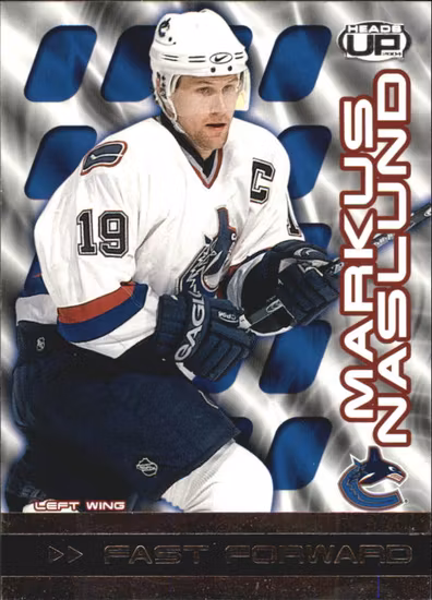 2003-04 Pacific Heads Up Fast Forwards #9 Markus Naslund (10-376x3-CANUCKS)