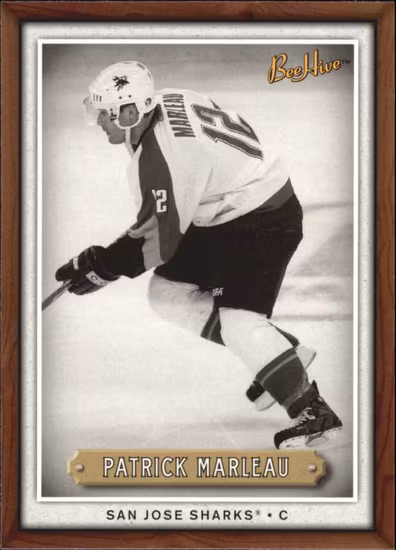2006-07 Beehive Wood #16 Patrick Marleau (15-373x1-SHARKS)