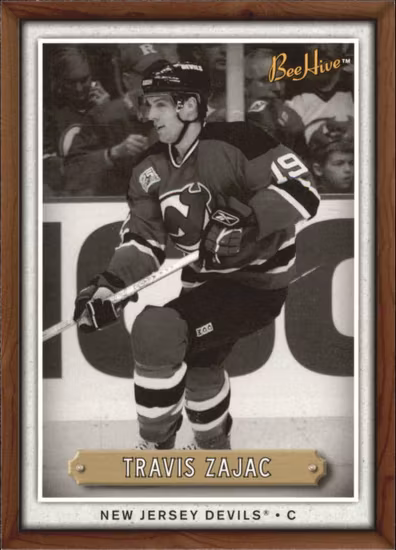 2006-07 Beehive Wood #133 Travis Zajac (20-416x5-DEVILS)