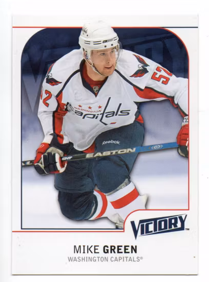 2009-10 Swedish Upper Deck Victory #193 Mike Green (5-388x3-CAPITALS)