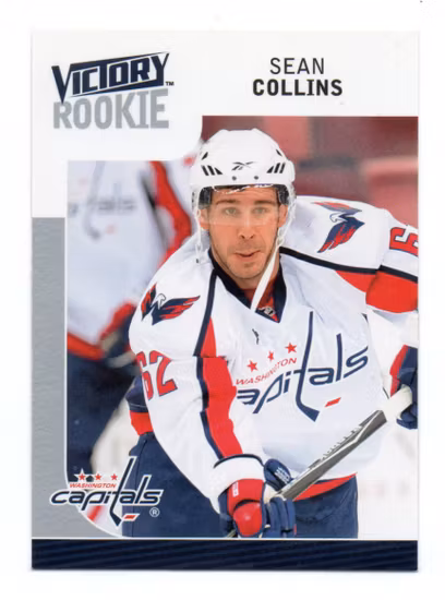 2009-10 Swedish Upper Deck Victory #218 Sean Collins (10-388x9-CAPITALS)