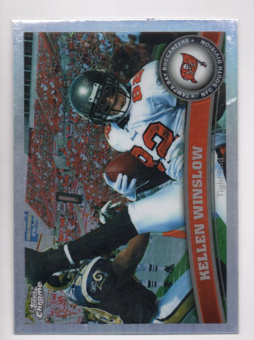 2011 Topps Chrome Refractors #134 Kellen Winslow (20-410x2-NFLBUCCANEERS)