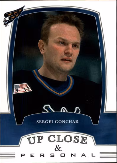 2002-03 BAP First Edition #307 Sergei Gonchar UC (10-421x9-CAPITALS)