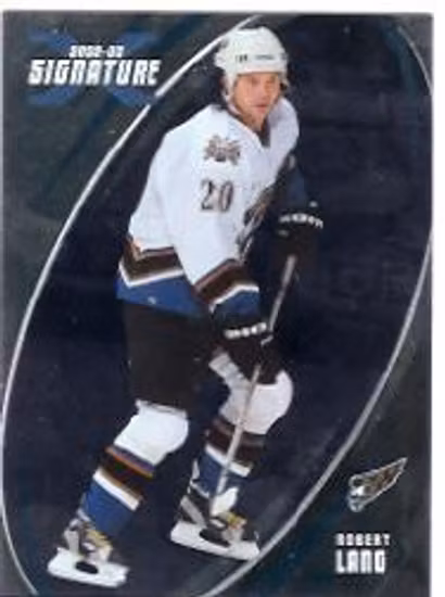 2002-03 BAP Signature Series #30 Robert Lang (5-423x8-CAPITALS)