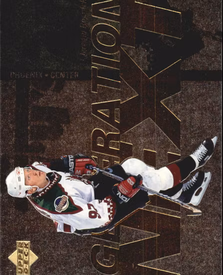 1996-97 Upper Deck Generation Next #X12 Jason Arnott Jeremy Roenick (12-431x6-OILERS+COYOTES)