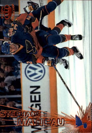 1997-98 Pacific Copper #280 Stephane Matteau (10-430x9-BLUES)