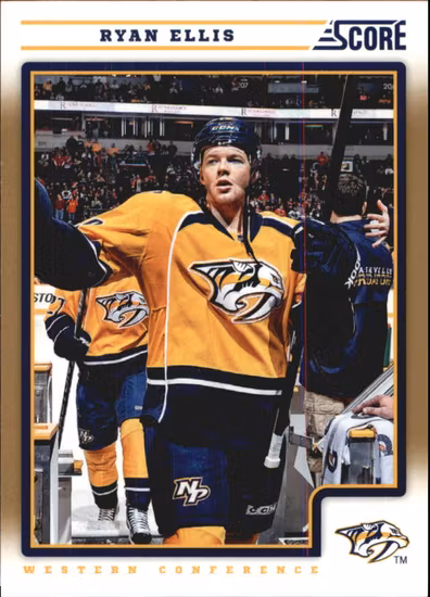 2012-13 Score Gold Rush #274 Ryan Ellis (10-419x8-PREDATORS)