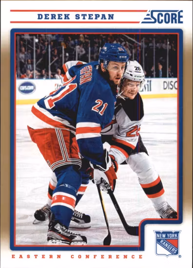 2012-13 Score Gold Rush #315 Derek Stepan (10-419x7-RANGERS)