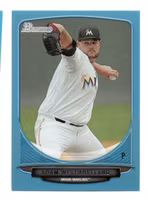 2013 Bowman Draft Draft Picks Blue #BDPP122 Adam Westmoreland (15-408x8-MLBMARLINS)