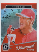 2017 Donruss Optic Holo #4 Chris Sale DK (20-410x4-MLBREDSOX)