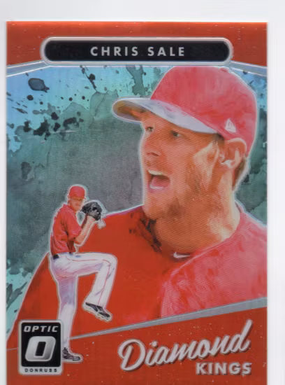 2017 Donruss Optic Holo #4 Chris Sale DK (20-410x4-MLBREDSOX)