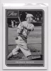 2022 Panini Three and Two #13 Frankie Frisch (50-387x1-MLBCARDINALS)