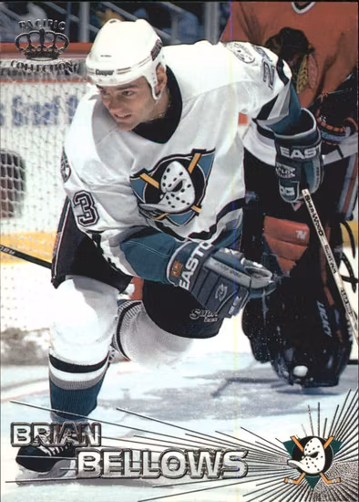 1997-98 Pacific Silver #70 Brian Bellows (10-439x7-DUCKS)