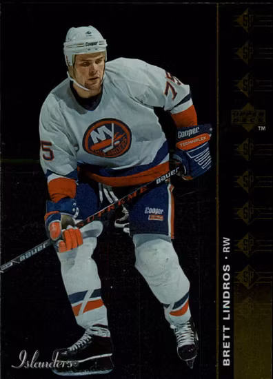 1994-95 Upper Deck SP Inserts #SP136 Brett Lindros (10-X363-ISLANDERS)