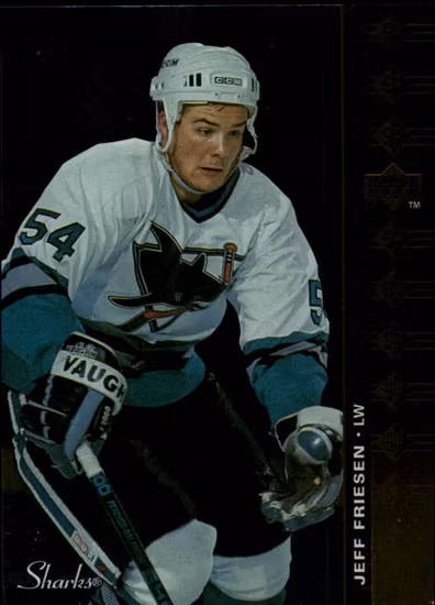 1994-95 Upper Deck SP Inserts #SP161 Jeff Friesen (10-X364-SHARKS)