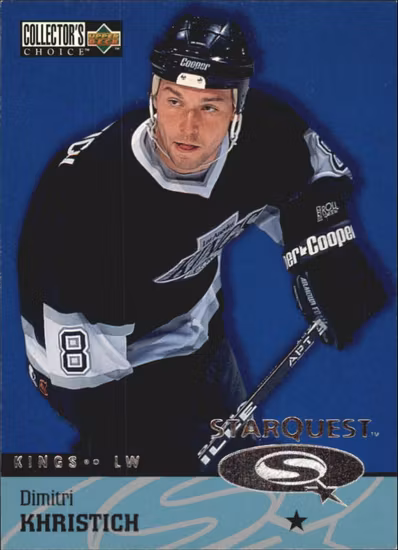 1997-98 Collector's Choice StarQuest #SQ27 Dimitri Khristich (10-X354-NHLKINGS)