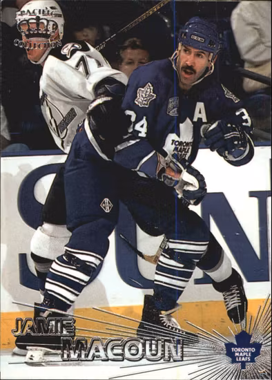 1997-98 Pacific Silver #231 Jamie Macoun (10-X353-MAPLE LEAFS)