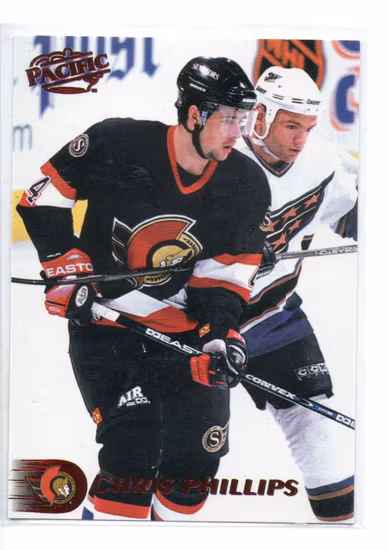 1998-99 Pacific Red #314 Chris Phillips (10-X348-SENATORS)