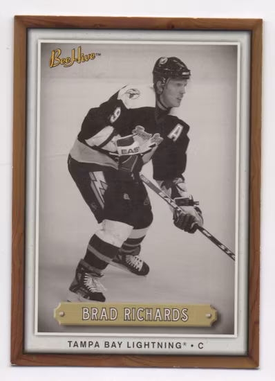 2006-07 Beehive Wood #10 Brad Richards (15-X363-LIGHTNING)