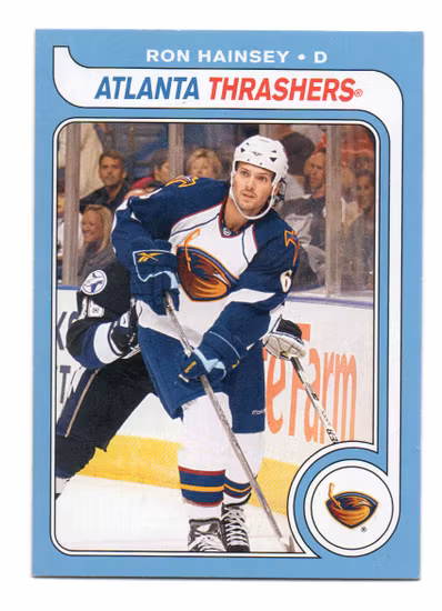 2008-09 O-Pee-Chee 1979-80 Retro #604 Ron Hainsey (10-X21-THRASHERS)