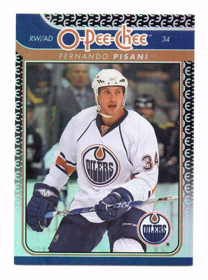 2009-10 O-Pee-Chee Rainbow #284 Fernando Pisani (10-X364-OILERS)