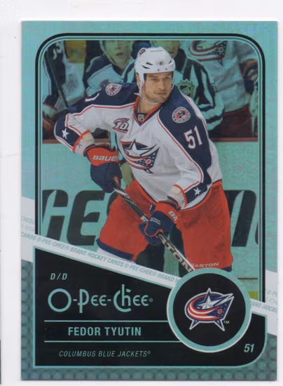 2011-12 O-Pee-Chee Rainbow #147 Fedor Tyutin (10-X364-BLUEJACKETS)