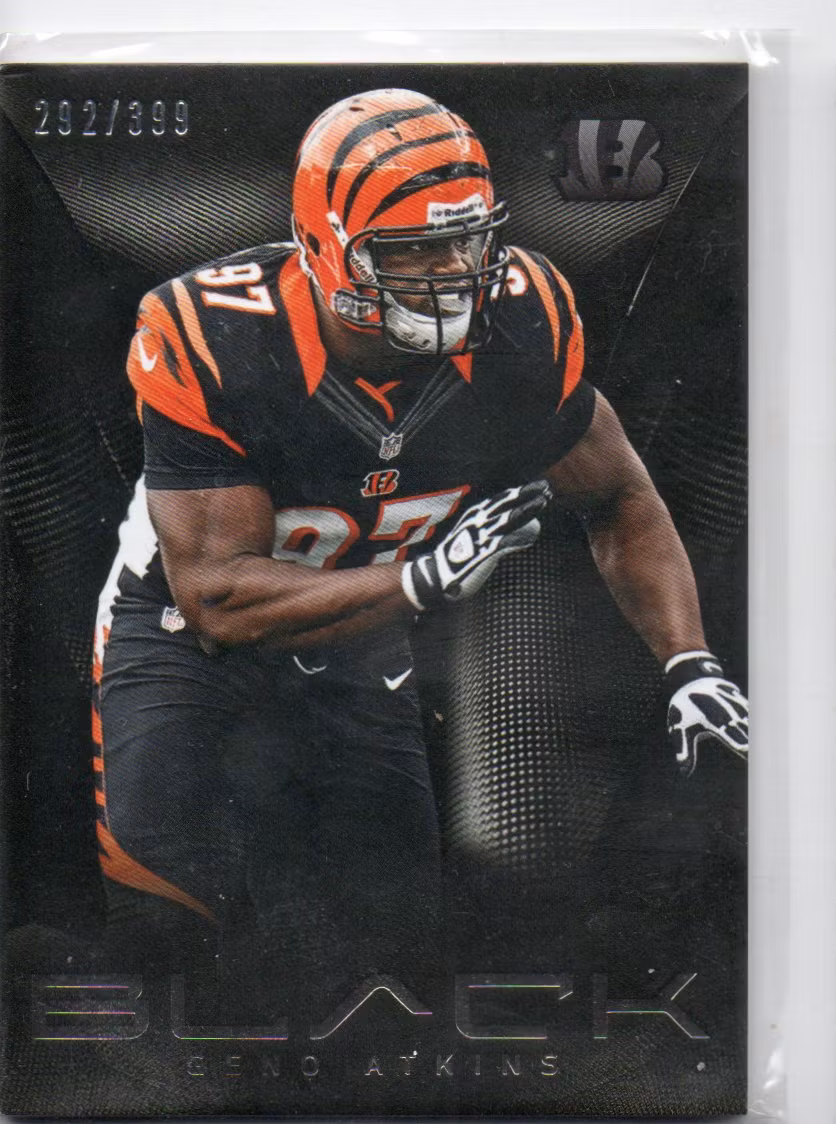 2013 Panini Black #36 Geno Atkins (25-X345-NFLBENGALS)