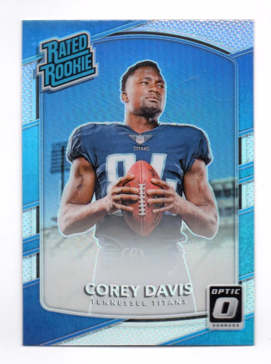 2017 Donruss Optic Holo #166 Corey Davis RR (20-421x6-NFLTITANS)