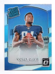 2017 Donruss Optic Holo #166 Corey Davis RR (20-421x6-NFLTITANS)