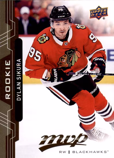 2018-19 Upper Deck MVP #228 Dylan Sikura RC (20-392x5-BLACKHAWKS)