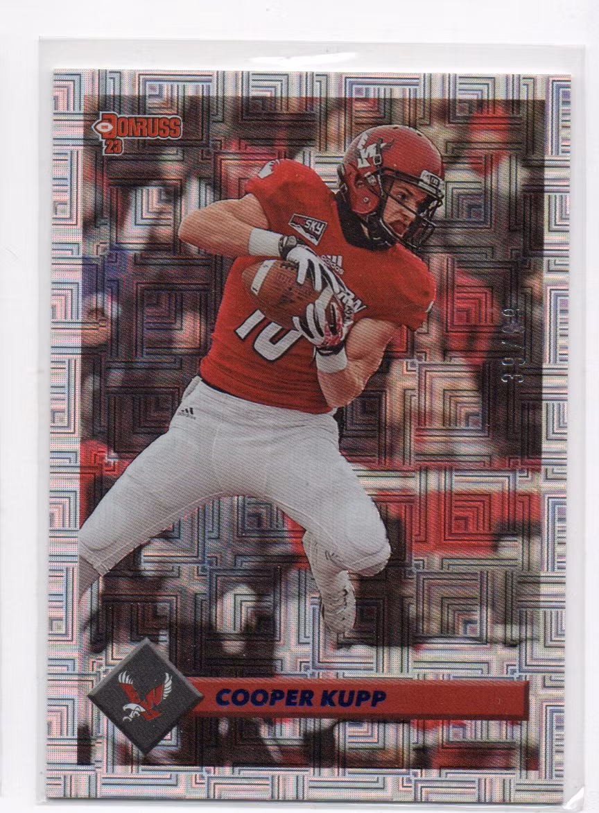 2023 Panini Chronicles Draft Picks Donruss Retro Blue #16 Cooper Kupp (15-390x1-NFLRAMS)