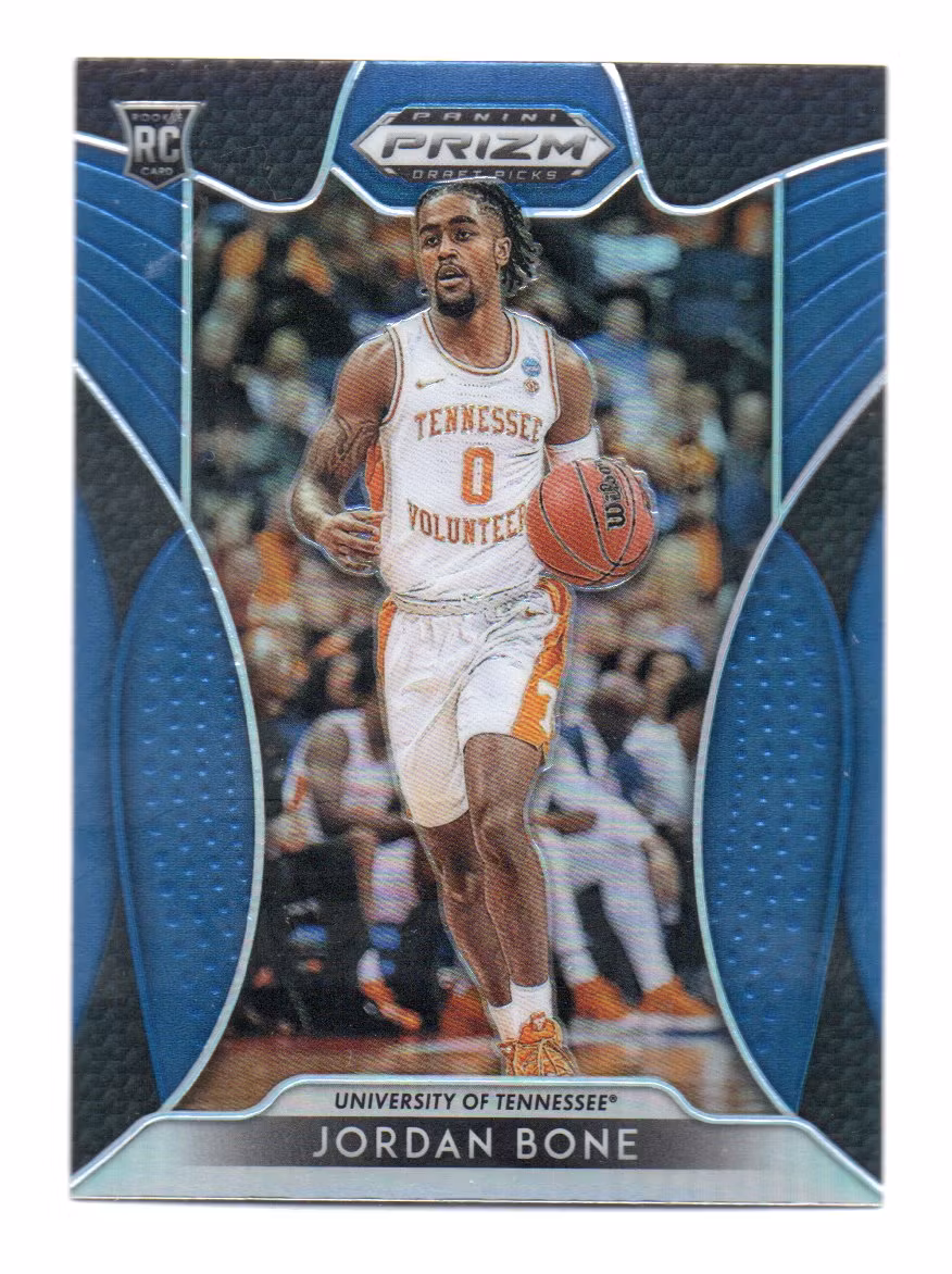 2019-20 Panini Prizm Draft Picks Prizms Blue #59 Jordan Bone (10-408x1-NBAPELICANS)