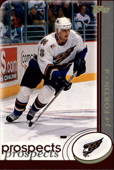2002-03 Topps Factory Set Gold #266 J-F Fortin (10-441x4-CAPITALS)