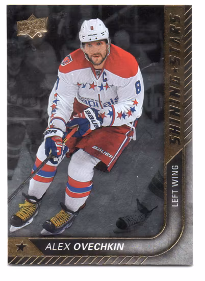 2015-16 Upper Deck Shining Stars #SS31 Alexander Ovechkin (40-442x3-CAPITALS)