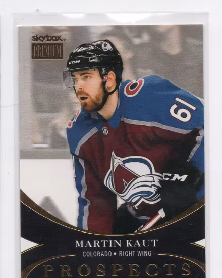2020-21 Metal Universe Skybox Premium Prospects #PP4 Martin Kaut (12-X334-AVALANCHE)