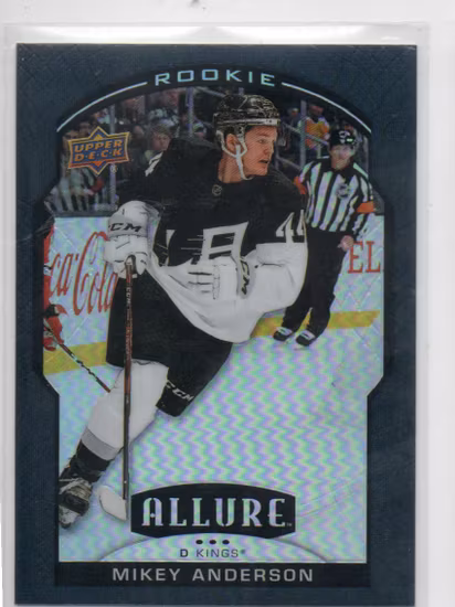 2020-21 Upper Deck Allure Black Rainbow #83 Mikey Anderson (20-X324-NHLKINGS)