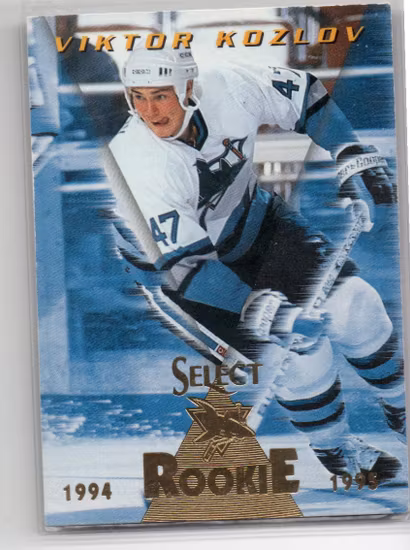 1994-95 Select #174 Viktor Kozlov (5-X206-SHARKS)