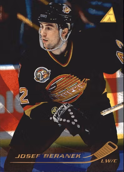 1995-96 Pinnacle Rink Collection #140 Josef Beranek (10-X267-CANUCKS)