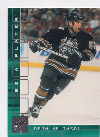 2001-02 BAP Memorabilia Emerald #416 Dean Melanson (60-X266-CAPITALS)