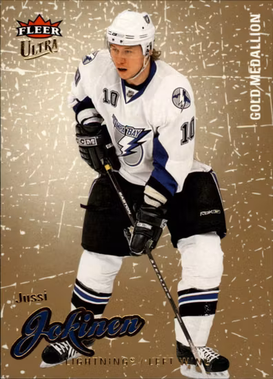 2008-09 Ultra Gold Medallion #84 Jussi Jokinen (10-X58-LIGHTNING)
