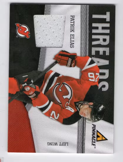 2011-12 Pinnacle Threads #72 Patrik Elias (40-X62-DEVILS)