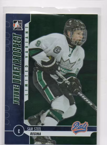 2012-13 ITG Draft Prospects Emerald #89 Sam Steel FDP (30-D10-DUCKS)
