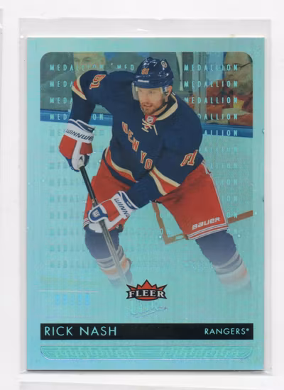 2014-15 Ultra Platinum Medallion #119 Rick Nash (30-X204-RANGERS)