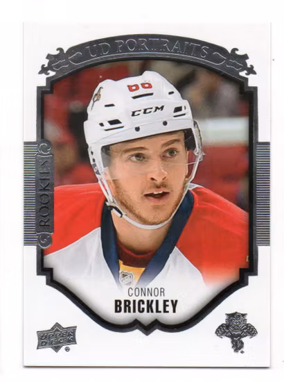 2015-16 Upper Deck UD Portraits #P77 Connor Brickley (10-X64-NHLPANTHERS)
