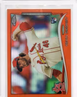 2014 Topps Chrome Orange Refractors #81 Kevin Siegrist (25-X58-MLBCARDINALS)